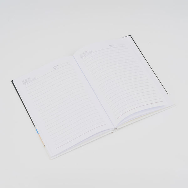 A5 Hardcover Notebook Collection 150 Stitched-Bound Pages - Borg El Arab Press