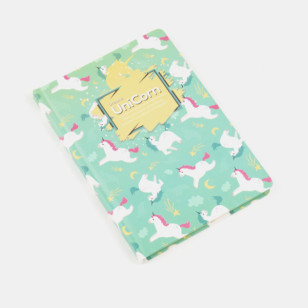 Unicorn 2 – A5 Notebook Hardcover with Stitched Binding (96 Pages) - Borg El Arab Press