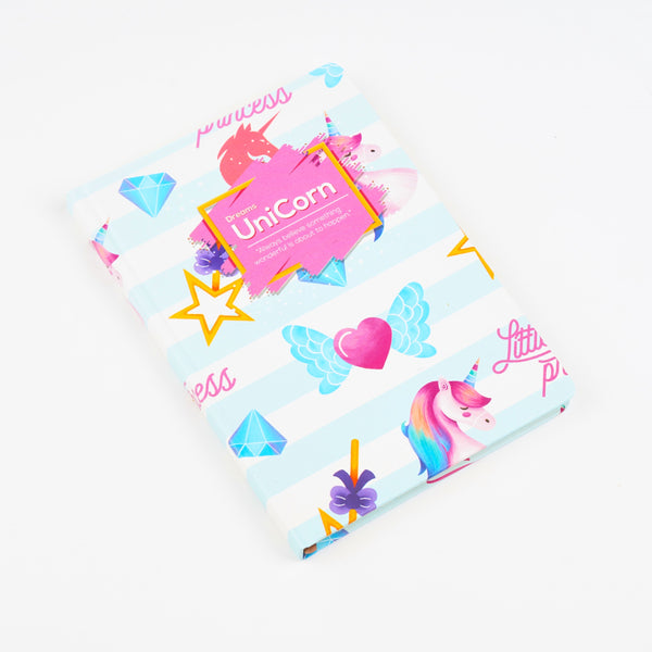 Unicorn 2 – A5 Notebook Hardcover with Stitched Binding (96 Pages) - Borg El Arab Press