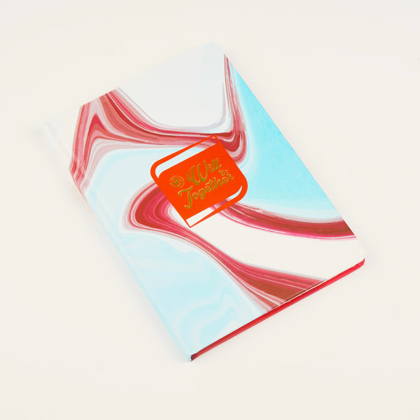 Marble 2 – Elegant A5 Hardcover Notebook96 Stitched Pages, Lay-Flat, Travel-Ready & Resilient - Borg El Arab Press
