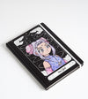 Anime Girl – Deluxe A5 Hardcover Notebook - 96 Stitched Pages, Lay-Flat Design, Travel-Friendly & Sturdy - Borg El Arab Press