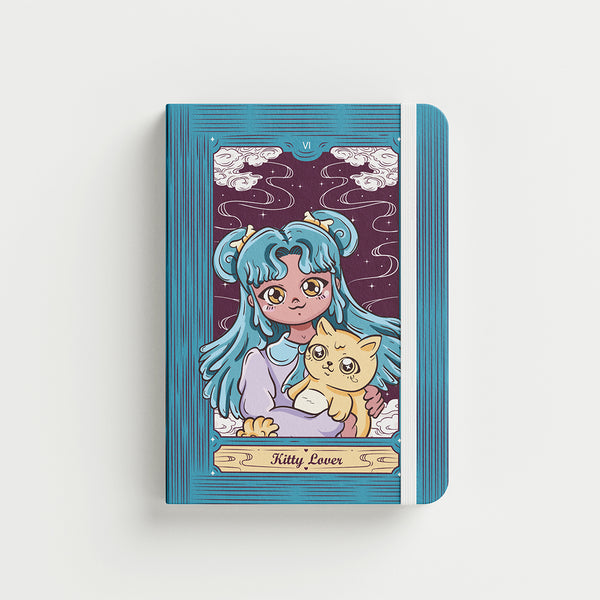 Anime Girl — A5 Hardcover Notebook - Borg El Arab Press