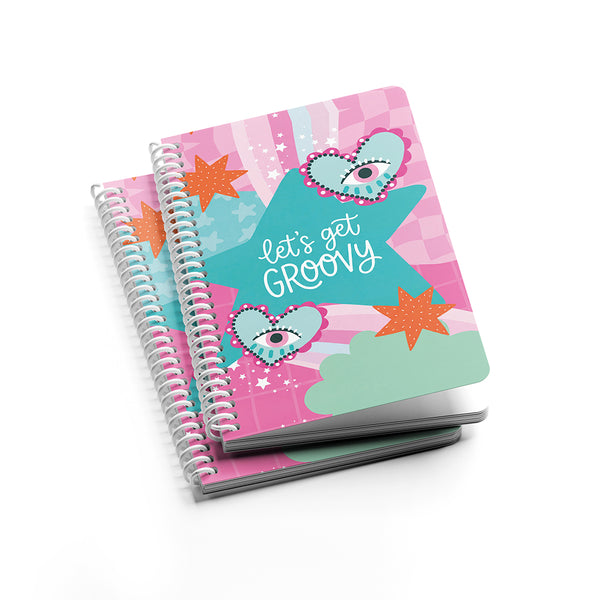 A5 Notebook Collection, Let’s Get Groovy ✨ - Borg El Arab Press