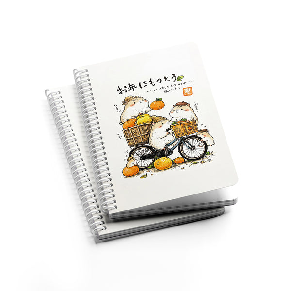 A5 Notebook Collection, Citrus Paws 🍊🐾 - Borg El Arab Press