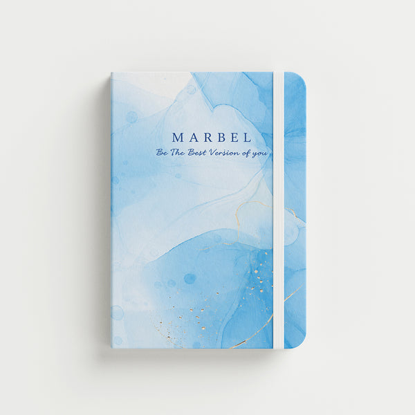 MARBLE — A6 Hardcover Notebook 96 Pages