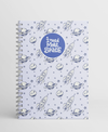 Space - A5 Wire Notebook Collection Wire-Bound Pages - 80 Pages - Borg El Arab Press