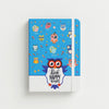 Sparkle Owls 🦉 — A5 Hardcover Notebook - Borg El Arab Press