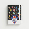 Sparkle Owls 🦉 — A5 Hardcover Notebook - Borg El Arab Press