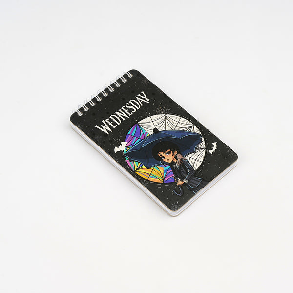 Wednesday — A6 Hardcover Wirebound Notebook Collection — 96 Pages - Borg El Arab Press