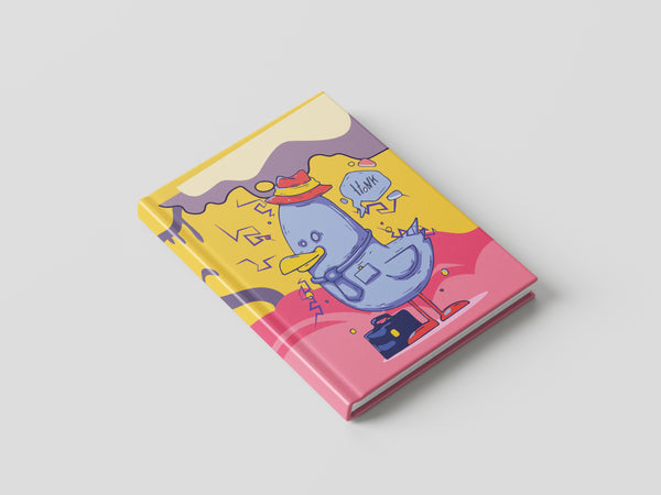 A5 Hardcover Notebook Collection 100 Stitched-Bound Pages - Borg El Arab Press
