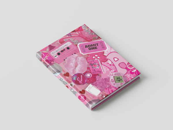 A5 Hardcover Notebook Collection 100 Stitched-Bound Pages - Borg El Arab Press