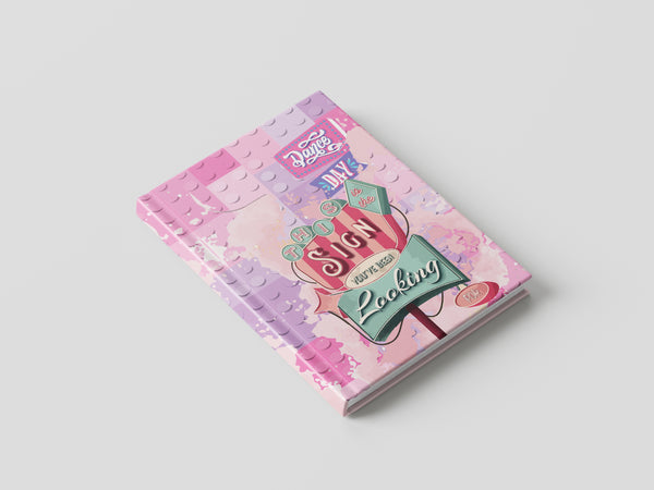 A5 Hardcover Notebook Collection 100 Stitched-Bound Pages - Borg El Arab Press