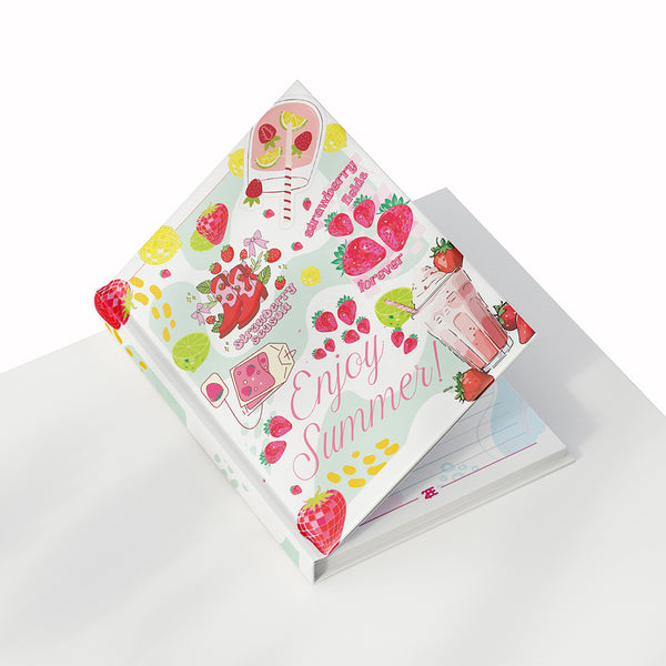 B5 Notebook Collection, Strawberry Summer 🍓