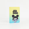 A6 Stitching Binding Hardcover Notebook Collection 96 Stitched Pages - Portable Mini Size