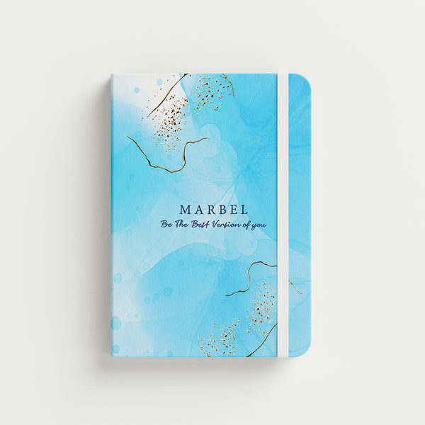 Marble Bliss ☁️, A5 Notebook - Borg El Arab Press