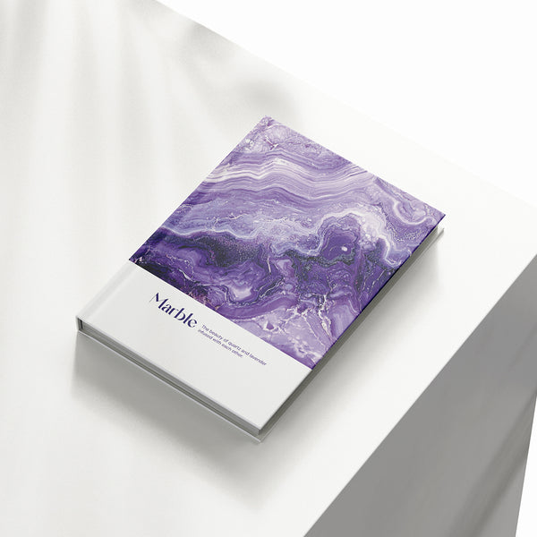 B5 Notebook Collection, Marble Muse 💜