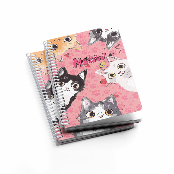 A5 Notebook Collection, Happy Meows 🐱🐾 - Borg El Arab Press