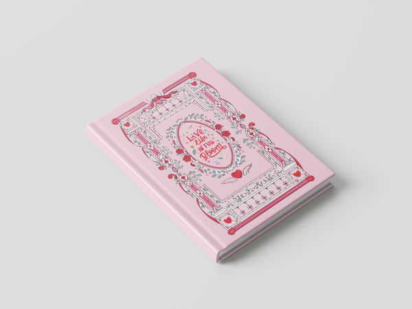 A5 Hardcover Notebook Collection 100 Stitched-Bound Pages - Borg El Arab Press