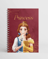 PRINCESS Collection - A5 Wire Notebook Collection Wire-Bound Pages - 80 Pages - Borg El Arab Press