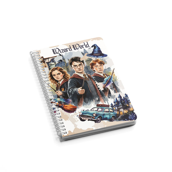 A5 Notebook Collection, Wizard World ✨🏰 - Borg El Arab Press