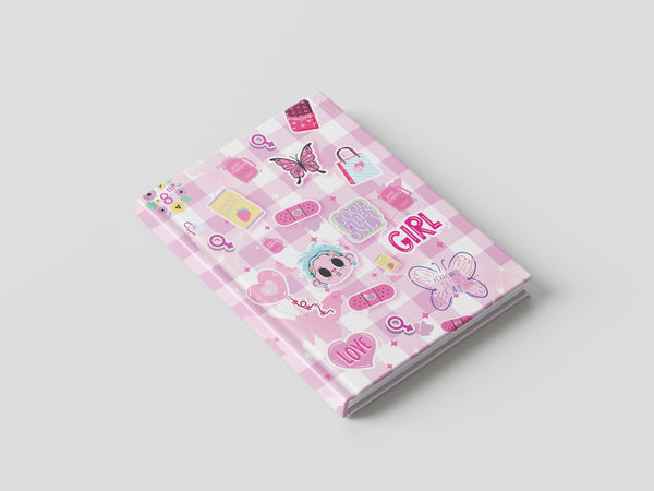 A5 Hardcover Notebook Collection 100 Stitched-Bound Pages - Borg El Arab Press