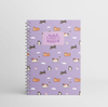 Cats - A5 Wire Notebook Collection Wire-Bound Pages - 80 Pages - Borg El Arab Press