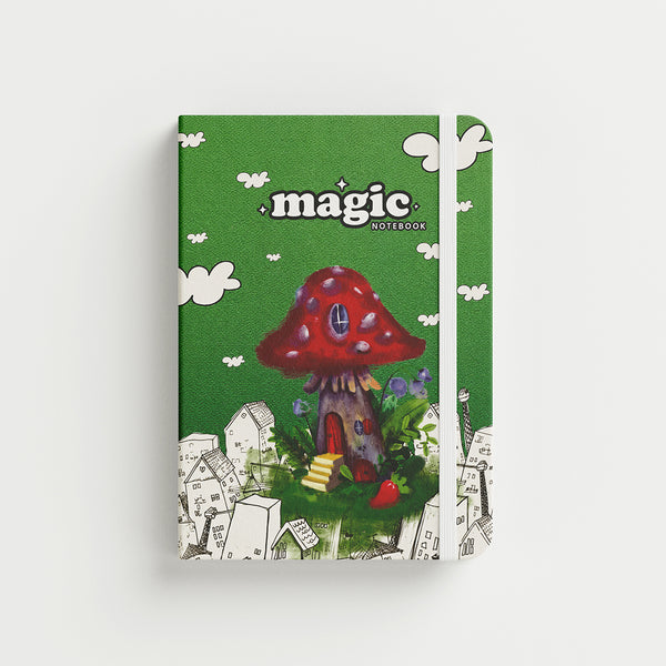 Magic Village 🏡, A5 Notebook - Borg El Arab Press