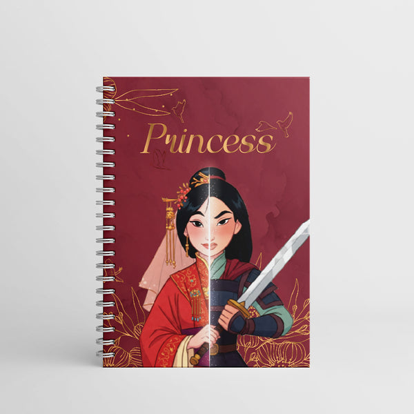Princess 👑— A5 Wire Notebook - Borg El Arab Press