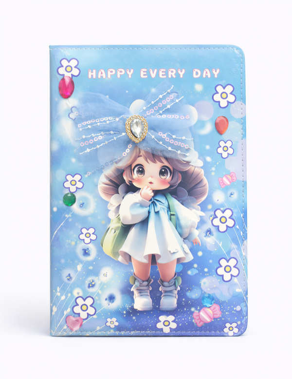 A5 Glitter Notebook , 100 Sheet