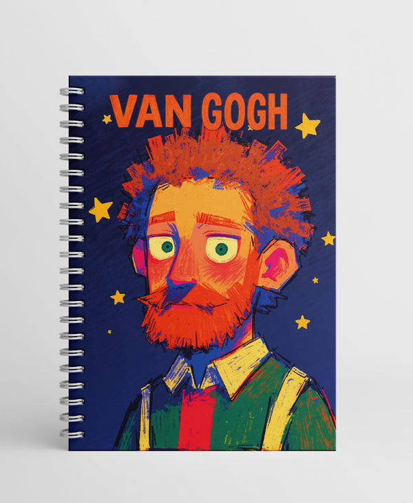 Character Collection - A5 Wire Notebook Collection Wire-Bound Pages - 80 Pages - Borg El Arab Press