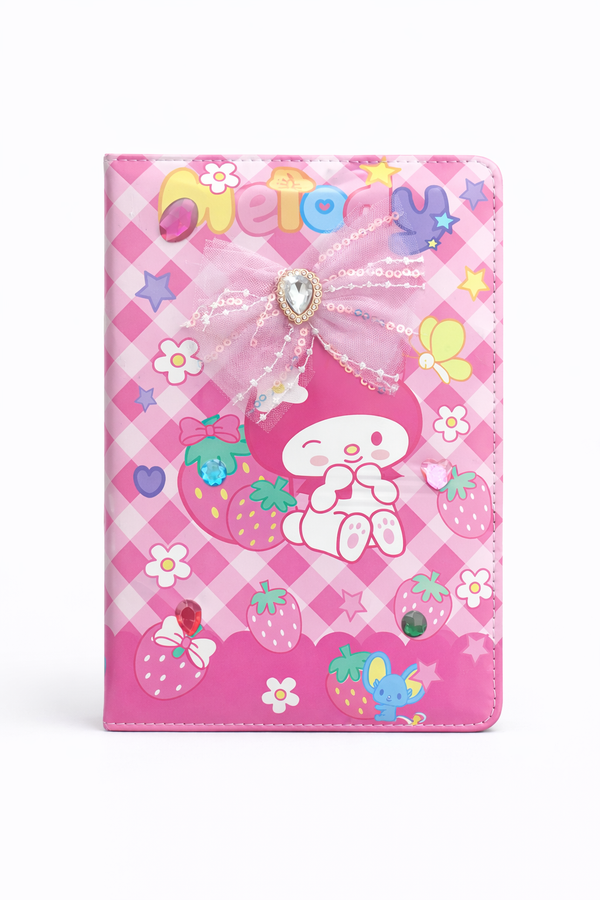 A5 Glitter Notebook , 100 Sheet