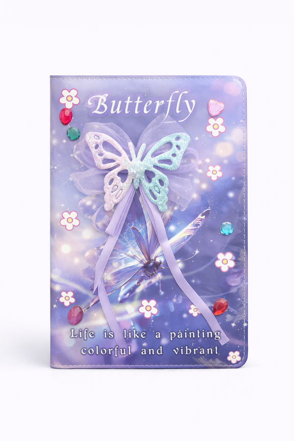 A5 Glitter Notebook , 100 Sheet