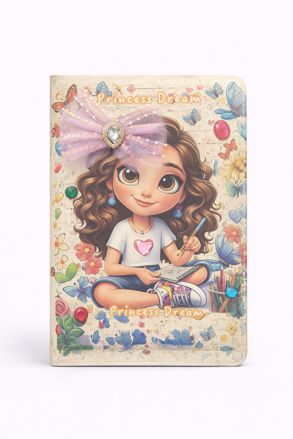 A5 Glitter Notebook , 100 Sheet