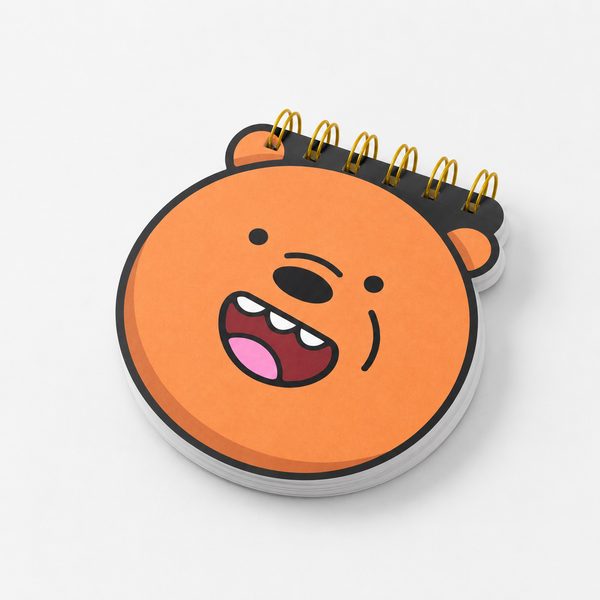 Teddy 🐻 — A6 Hardcover Wire bound Notebook Collection — 96 Pages - Borg El Arab Press