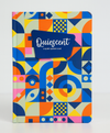 Abstract – Quiescent Floricomus Moed Euphelicia A5 Hardcover Notebook96 Lay-Flat Stitched Pages, Compact & Durable - Borg El Arab Press