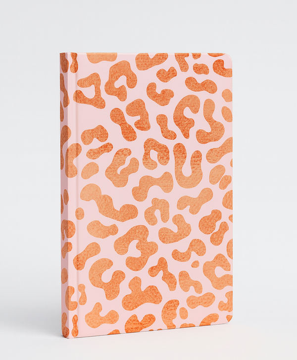 Animal Print – Premium A5 Hardcover Notebook96 Stitched Pages, Lay-Flat Design, Compact & Durable - Borg El Arab Press