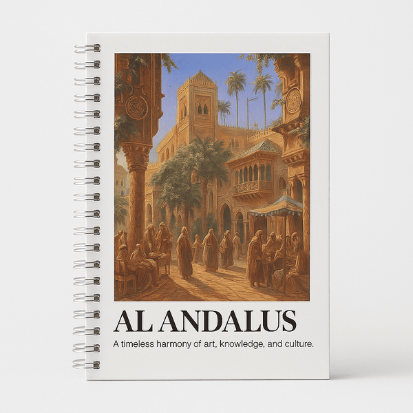 A5 Wire Notebook Collection Wire-Bound Pages - Borg El Arab Press