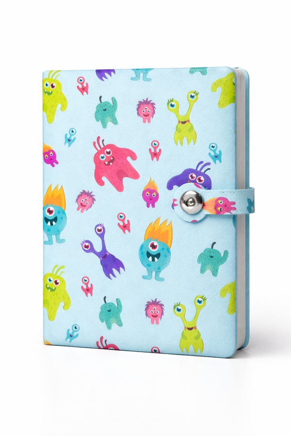 A5 Leather Notebook with Strap , 100 Sheet