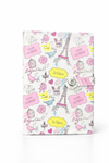 A5 Leather Notebook with Strap , 100 Sheet - Borg El Arab Press