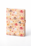 A5 Leather Notebook with Strap , 100 Sheet - Borg El Arab Press