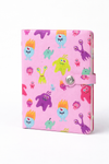 A5 Leather Notebook with Strap , 100 Sheet - Borg El Arab Press