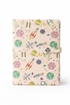A5 Leather Notebook with Strap , 100 Sheet - Borg El Arab Press