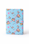 A5 Leather Notebook with Strap , 100 Sheet - Borg El Arab Press