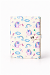 A5 Leather Notebook with Strap , 100 Sheet - Borg El Arab Press
