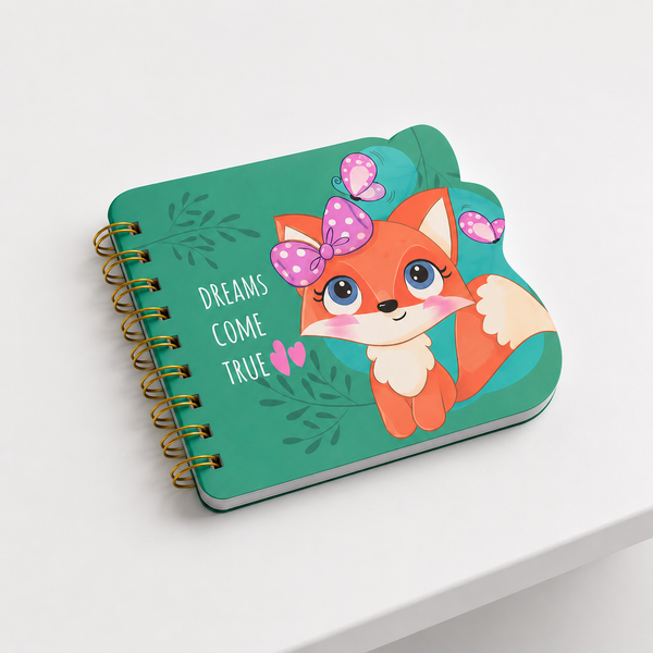 FOX — A6 Hardcover Wire bound Notebook Collection — 96 Pages
