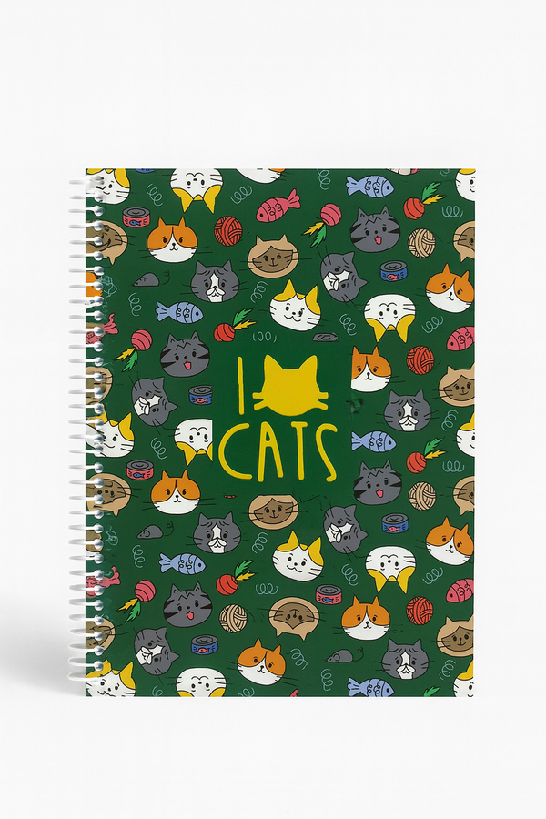 B5 Wire Notebook Collection 120 Wire-Bound Pages, Softcover & Portable - Borg El Arab Press