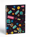 B5 Wire Notebook Collection 120 Wire-Bound Pages, Softcover & Portable