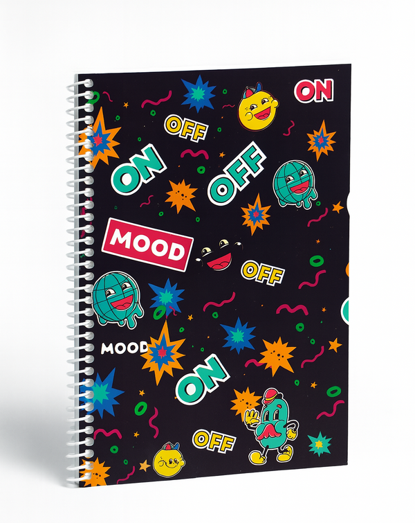 B5 Wire Notebook Collection 120 Wire-Bound Pages, Softcover & Portable