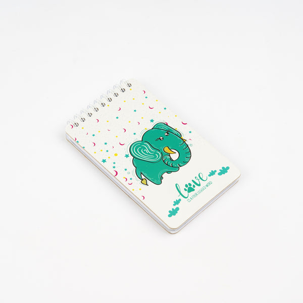 Zoo — A6 Hardcover Wirebound Notebook Collection — 96 Pages - Borg El Arab Press