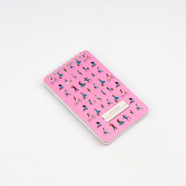 Girls — A6 Hardcover Wirebound Notebook Collection — 96 Pages - Borg El Arab Press